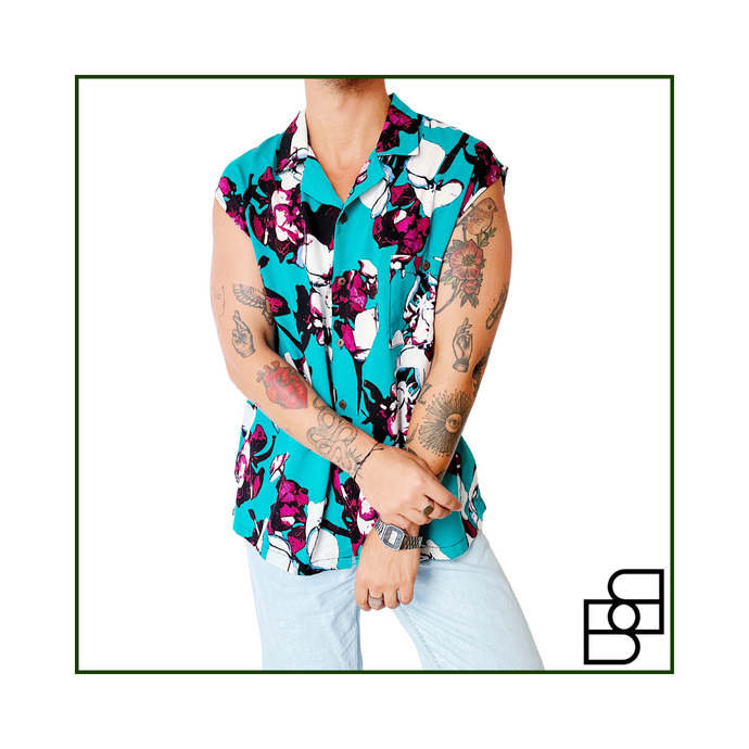 HAWAIIAN SLEEVELESS ALMENDRO