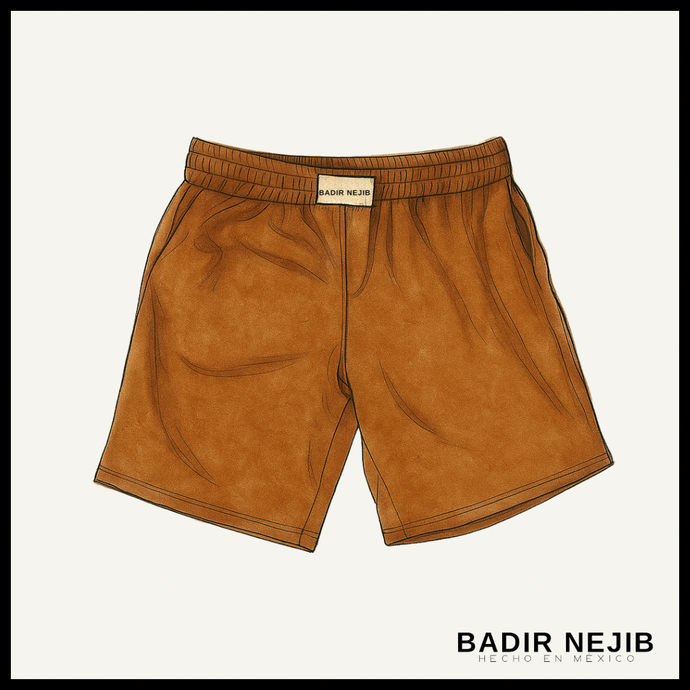 Short Regular fit Brown