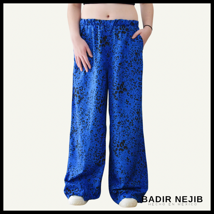 Pantalón Flow Blue Animal