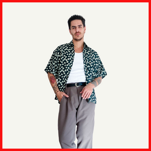CAMISA GREEN BLOSSOM