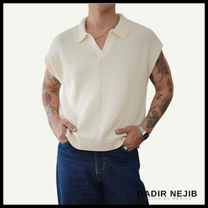 Polo de Punto Crema