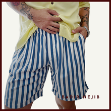 Cargar imagen en el visor de la galería, SHORT Blue Stripes