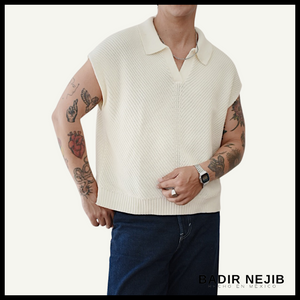 Polo de Punto Crema