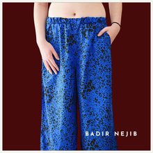 Cargar imagen en el visor de la galería, Pantalón Flow Blue Animal