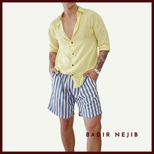 Cargar imagen en el visor de la galería, SHORT Blue Stripes