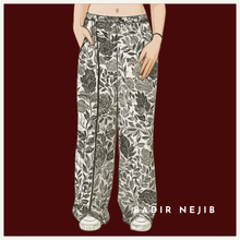 Cargar imagen en el visor de la galería, Pantalón Flow B&amp;W