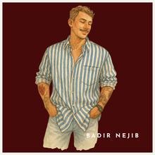 Cargar imagen en el visor de la galería, Camisa Blue Stripes