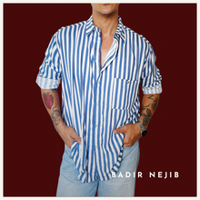 Cargar imagen en el visor de la galería, Camisa Blue Stripes