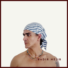 Cargar imagen en el visor de la galería, BANDANA Blue Stripes