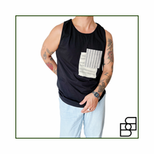 Cargar imagen en el visor de la galería, TANK TOP DARK PATCHWORK