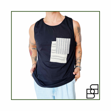 Cargar imagen en el visor de la galería, TANK TOP DARK PATCHWORK